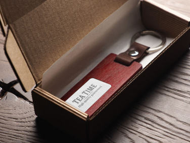 Logotrade corporate gifts photo of: Wooden keyring 1853121
