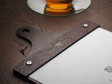 Logo trade promotional items picture of: Menu cover 1861121