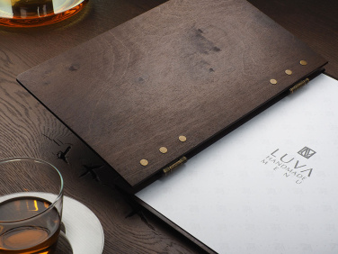 Logo trade promotional products image of: Menu cover 1862121