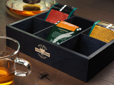 Logo trade corporate gifts image of: Wooden box 1870121