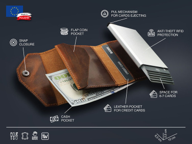 Logo trade promotional item photo of: RFID wallet 1931310