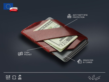 Logo trade advertising product photo of: Wallet 1242141