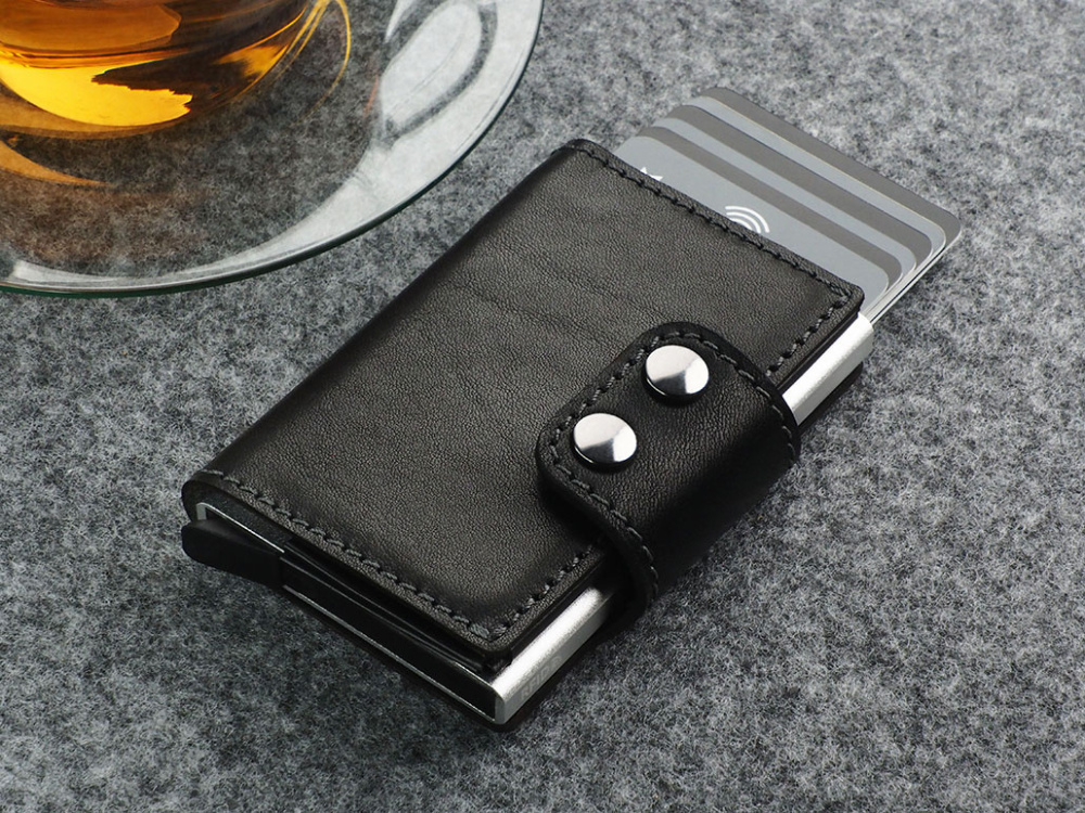 Logo trade promotional merchandise photo of: RFID wallet 1934141
