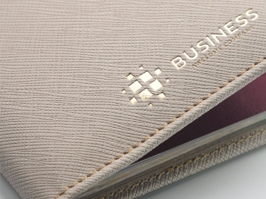 Logo trade corporate gift photo of: RFID passport case 1301113