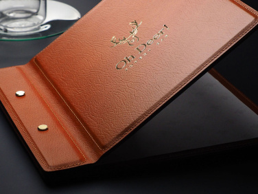 Logo trade promotional gifts picture of: Menu cover 1085318