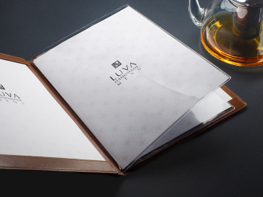 Logo trade promotional merchandise image of: Menu cover Fine Dining Pro 2013119