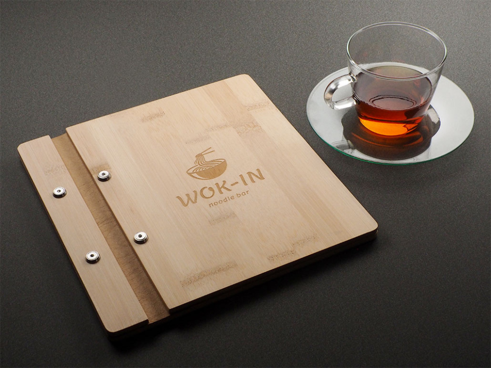 Logo trade promotional gift photo of: Menu cover 1905292
