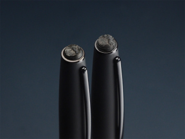Logo trade promotional items image of: Pen set with coal 2094036