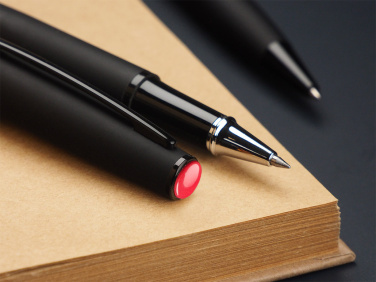 Logotrade promotional giveaway image of: Coral stone Pen set 1285036