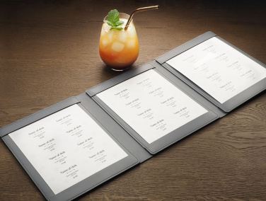 Logo trade promotional merchandise picture of: Menu 1112094