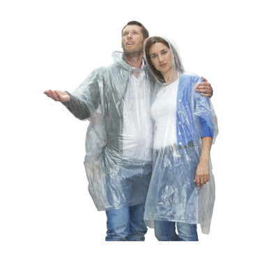 Logo trade advertising products picture of: Clear poncho/raincoat