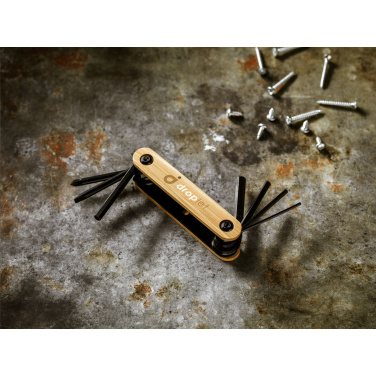 Logotrade promotional item picture of: Bamboo Black Tool multi tool