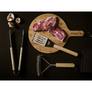Logo trade corporate gifts picture of: Bodega Bamboo Board cutting board