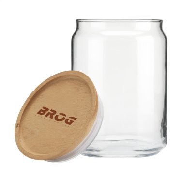 Logotrade promotional items photo of: Wood Jar Storage