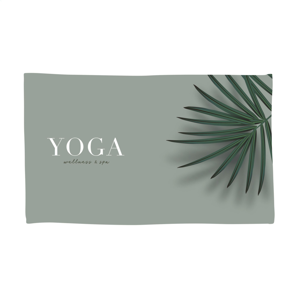 Logo trade promotional items picture of: Printed RPET Towel 350 g/m² 50x100