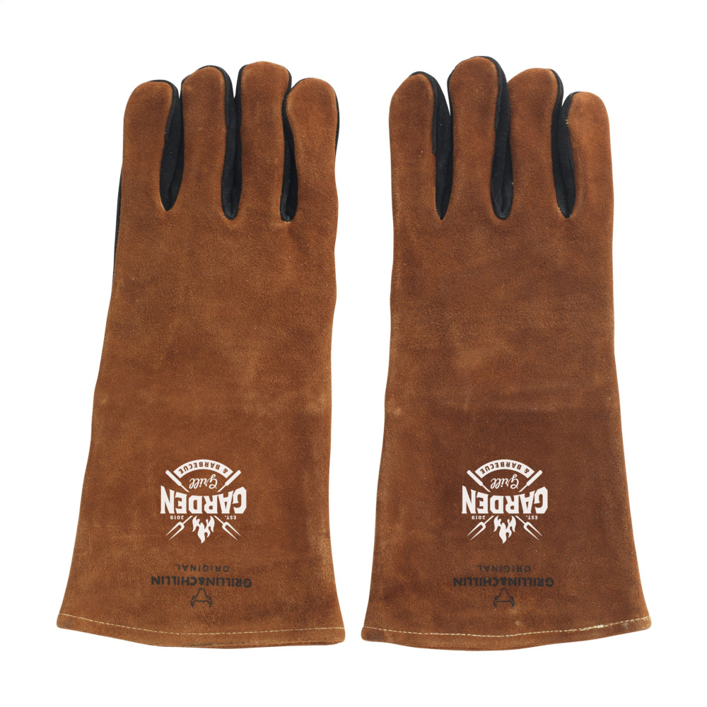 Logo trade promotional gifts picture of: Gusta Grill BBQ Gloves