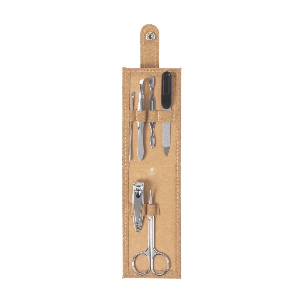 Logo trade promotional giveaways picture of: Cork Manicure Set