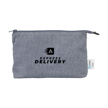 Logotrade promotional products photo of: Wolkat Safi Recycled Textile Cosmetic Bag