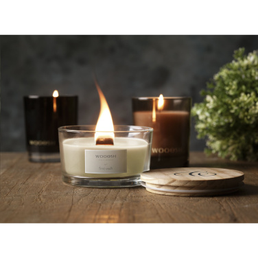 Logo trade promotional merchandise picture of: Wooosh Flame Scented Candle Fine Oudh