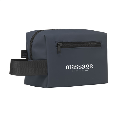 Logo trade promotional product photo of: LeLennon RCS Recycled PU Toiletry Bag