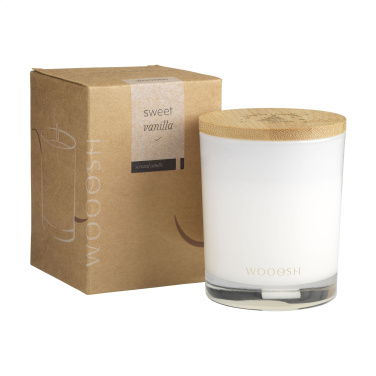 Logotrade promotional gift image of: Wooosh Scented Candle Sweet Vanilla X-Mas