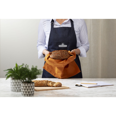 Logotrade promotional gift image of: Apron GRS Recycled Denim (220 g/m²)