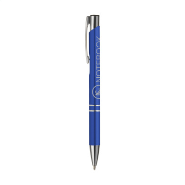 Logo trade promotional giveaways picture of: Ebony Matt pen