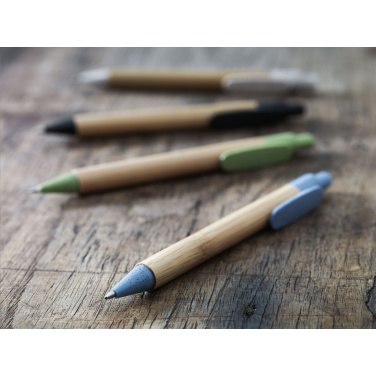 Logotrade promotional item picture of: Bamboo Wheat Pen wheat straw ballpoint pen