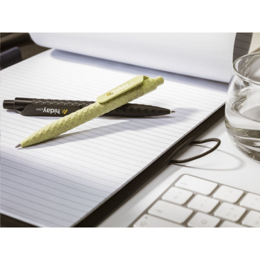 Logo trade advertising products image of: Stalk Wheatstraw Pen