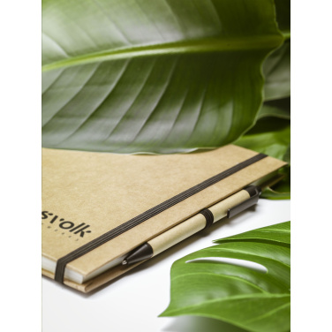 Logotrade promotional giveaway picture of: Pocket ECO Paper A5 notebook