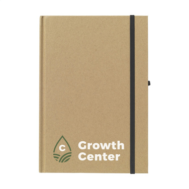 Logotrade promotional item picture of: Pocket ECO Paper A5 notebook