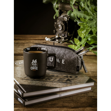 Logo trade corporate gift photo of: Pencil Case GRS RPET Felt