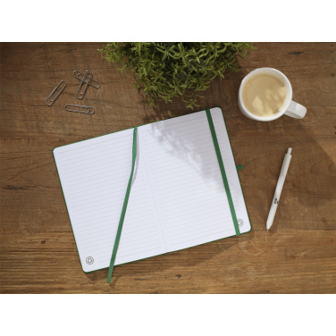 Logo trade promotional gift photo of: Recycled GRS PU Paper Notebook A5
