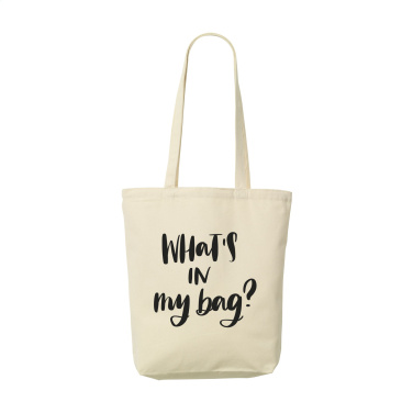 Logo trade promotional merchandise picture of: Canvas ShoppyBag long handles (270 g/m²)