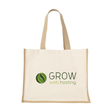 Logo trade advertising product photo of: Jute Canvas Shopper (320 g/m²) bag