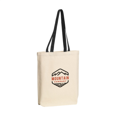 Logo trade promotional giveaways picture of: Canvas Shoppy Colour (220 g/m²) bag