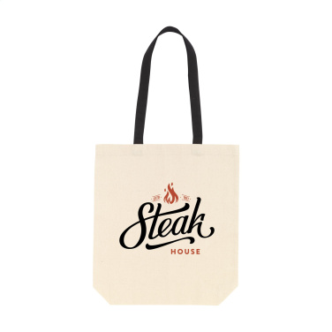 Logo trade corporate gift photo of: Canvas Shoppy Colour (220 g/m²) bag