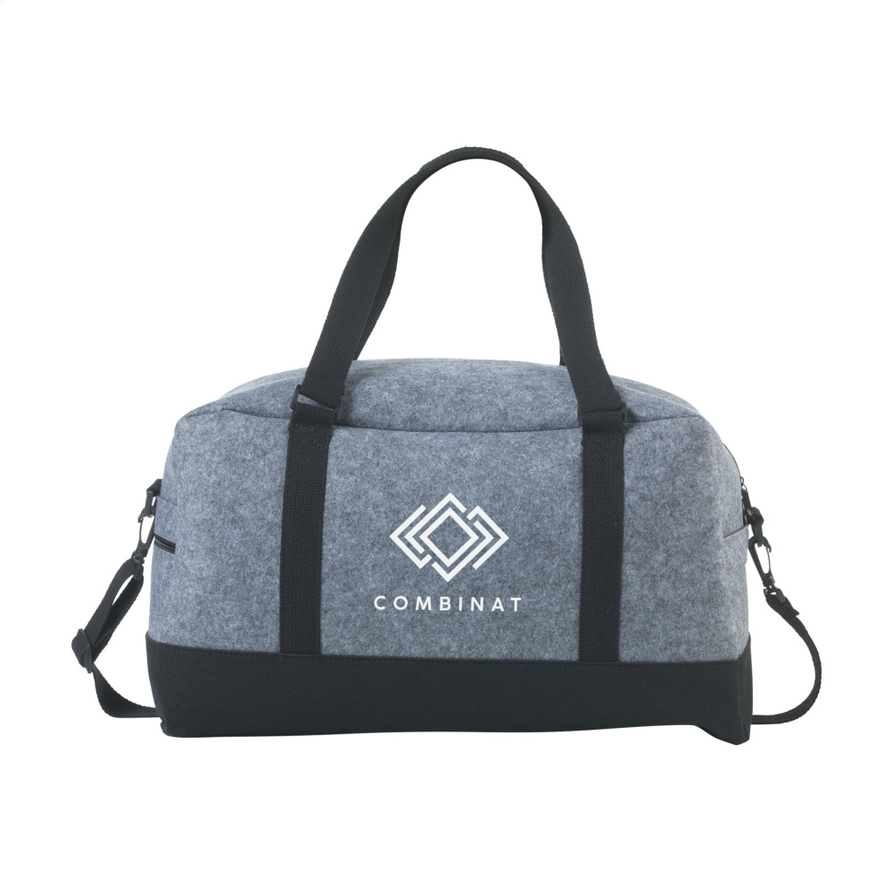 Logo trade promotional items picture of: Feltro GRS RPET Weekend Bag travelling bag