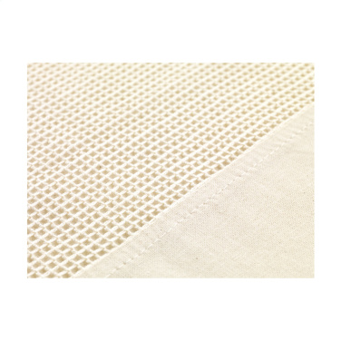 Logo trade promotional merchandise picture of: Natura Organic GOTS Mesh Bag (120 g/m²) fruit bag