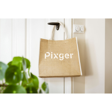 Logotrade advertising product picture of: Gerona Jute Shopper bag