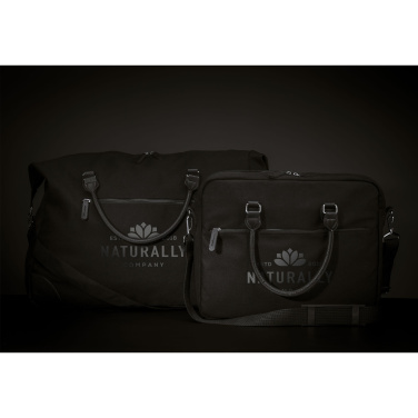 Logo trade promotional giveaways picture of: Denver Recycled Canvas 15.6-inch laptop bag