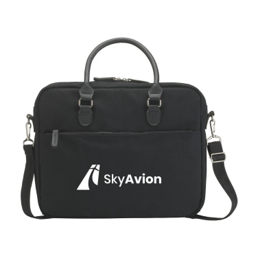 Logo trade promotional giveaways picture of: Denver Recycled Canvas 15.6-inch laptop bag