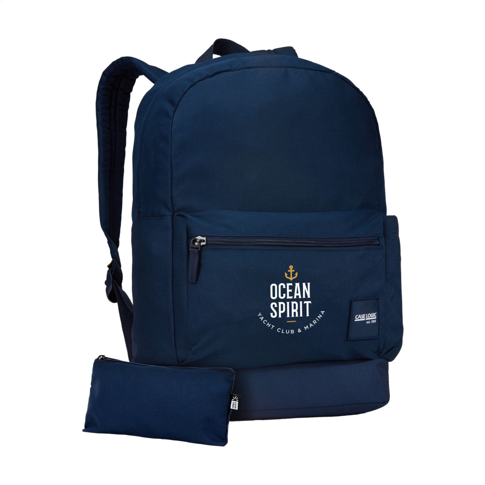 Logotrade promotional gift picture of: Case Logic Commence Recycled Backpack 15,6 inch