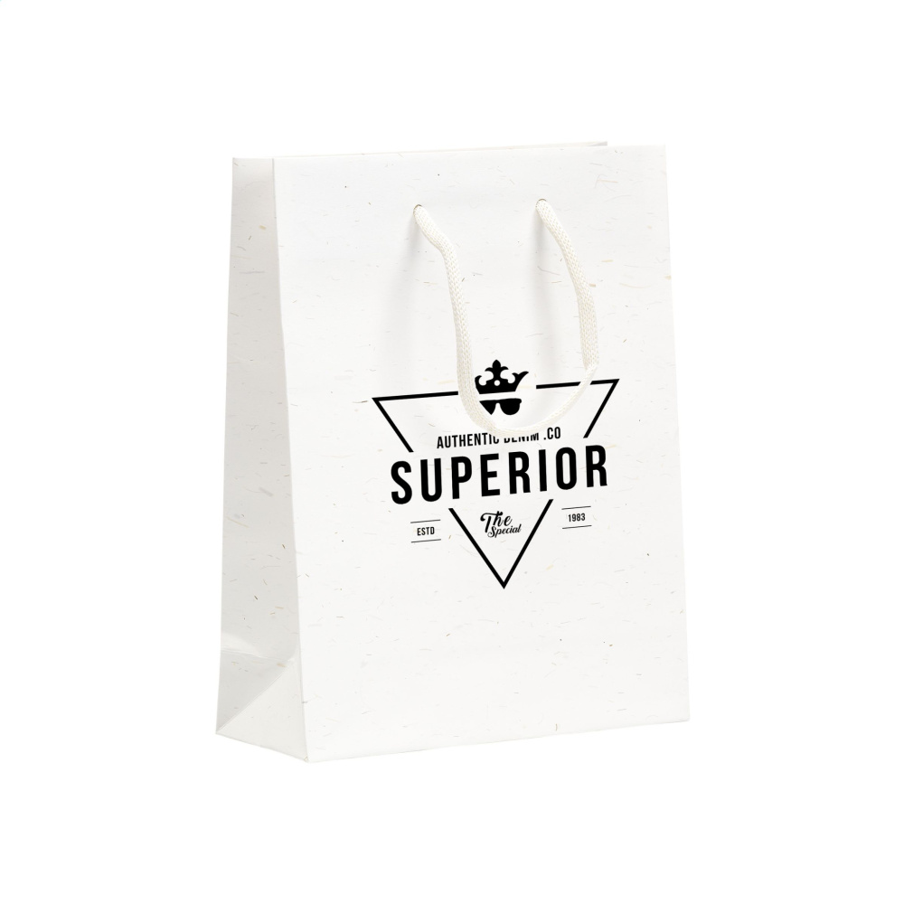 Logotrade promotional products photo of: Leaf It Bag recycled with straw fibres (180 g/m²) S
