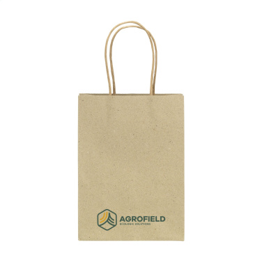 Logotrade promotional products photo of: Leaf It Bag recycled grass paper (120 g/m²) S