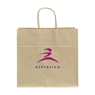 Logotrade advertising products photo of: Leaf It Bag recycled grass paper (90 g/m²) L