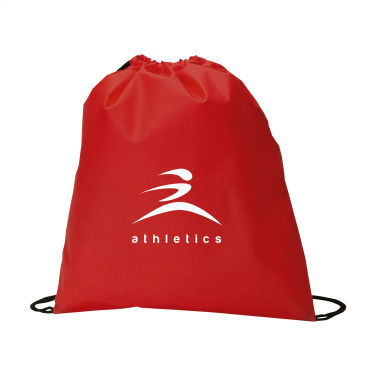 Logo trade promotional items image of: Non-Woven Promobag GRS RPET backpack