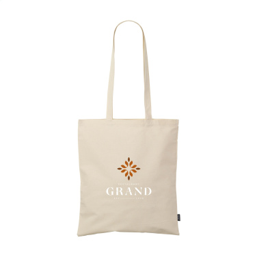 Logo trade business gift photo of: ShoppyBag GRS Recycled Cotton (140 g/m²)