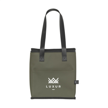 Logo trade promotional giveaways image of: Lennon Recycled PU Cooler Bag