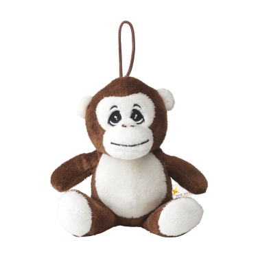 Logo trade corporate gifts picture of: Animal Friend Monkey cuddle toy